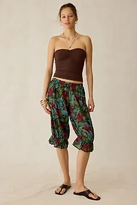ReMADE By UO Floral Cropped Bloomers