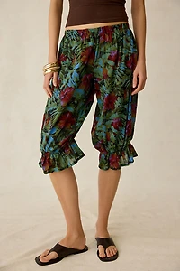 ReMADE By UO Floral Cropped Bloomers