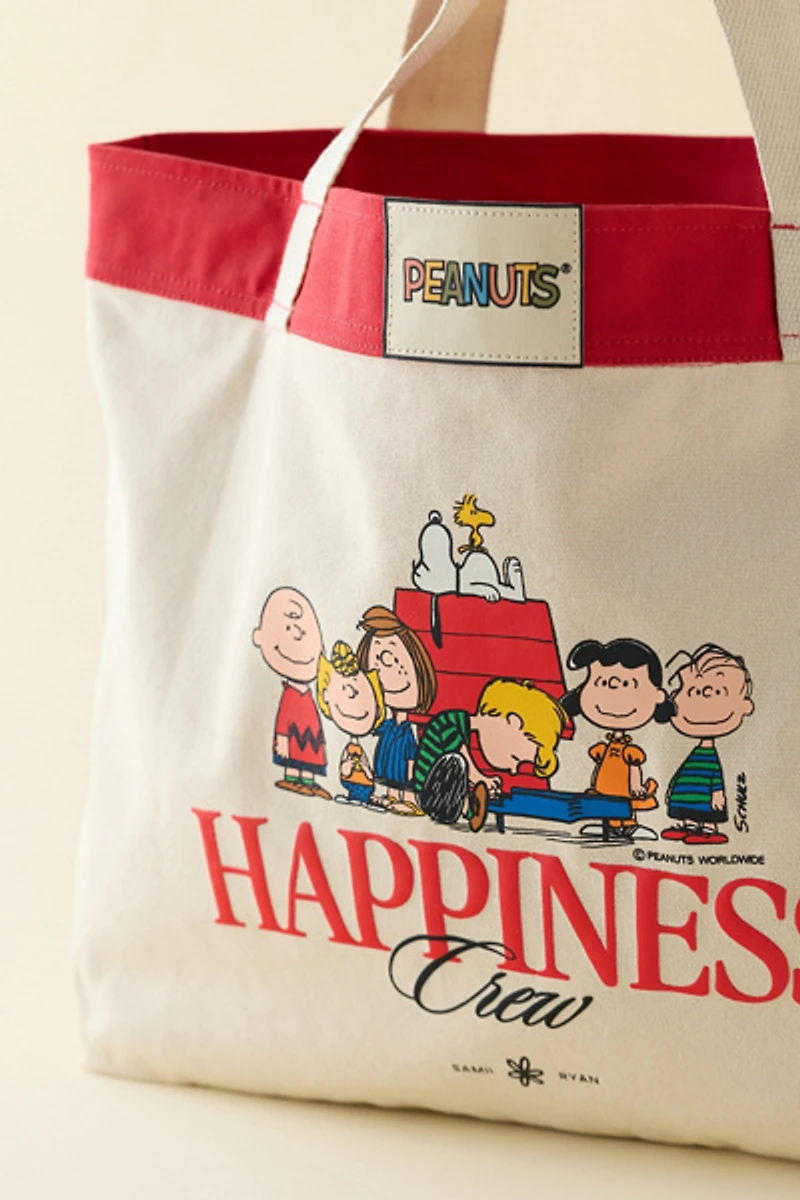 Samii Ryan X Peanuts Canvas Tote Bag