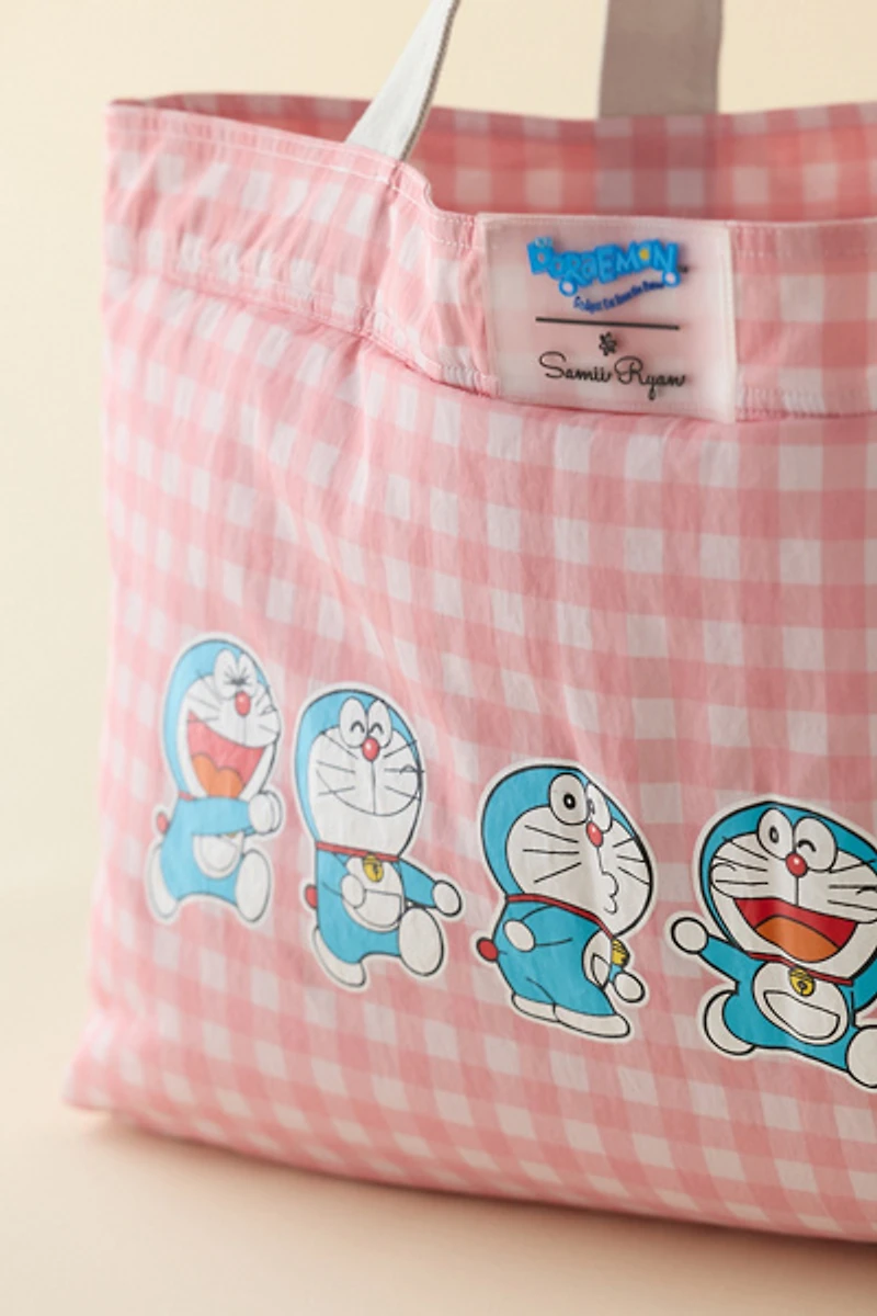 Samii Ryan X Doraemon Quilted Tote Bag