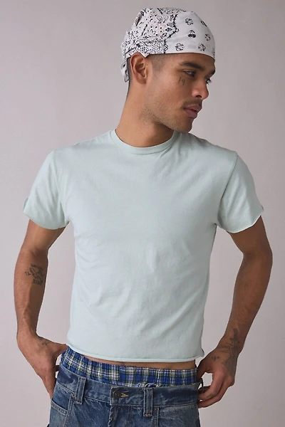 ReMADE By UO Overdyed Raw Cropped Tee