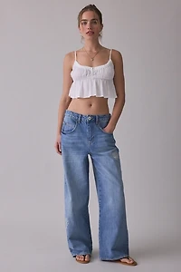 BDG Jaya Seashell Embroidered Baggy Boyfriend Jeans