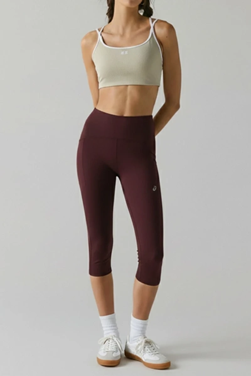 ASICS Road High Waist Capri Running Legging