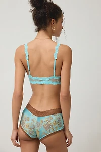 Out From Under Firecracker Sheer Lace Triangle Bralette