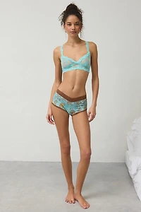 Out From Under Firecracker Sheer Lace Triangle Bralette