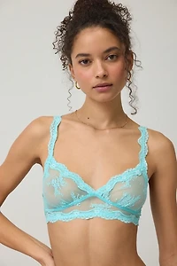 Out From Under Firecracker Sheer Lace Triangle Bralette