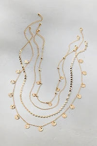 Kai Coin Layering Necklace Set