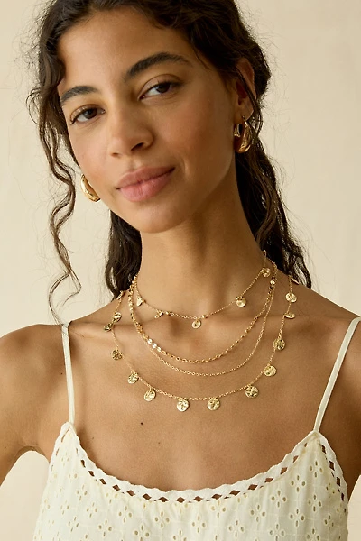 Kai Coin Layering Necklace Set
