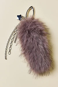 Fluffy Faux Tail Keychain
