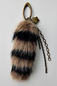 Fluffy Faux Tail Keychain