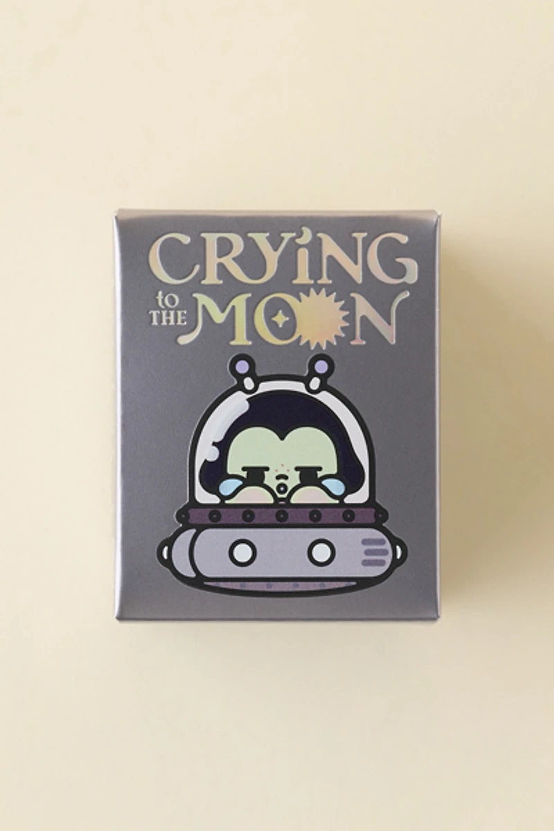 POP MART CRYBABY Crying To The Moon Sitting Series Series Blind Box Figure