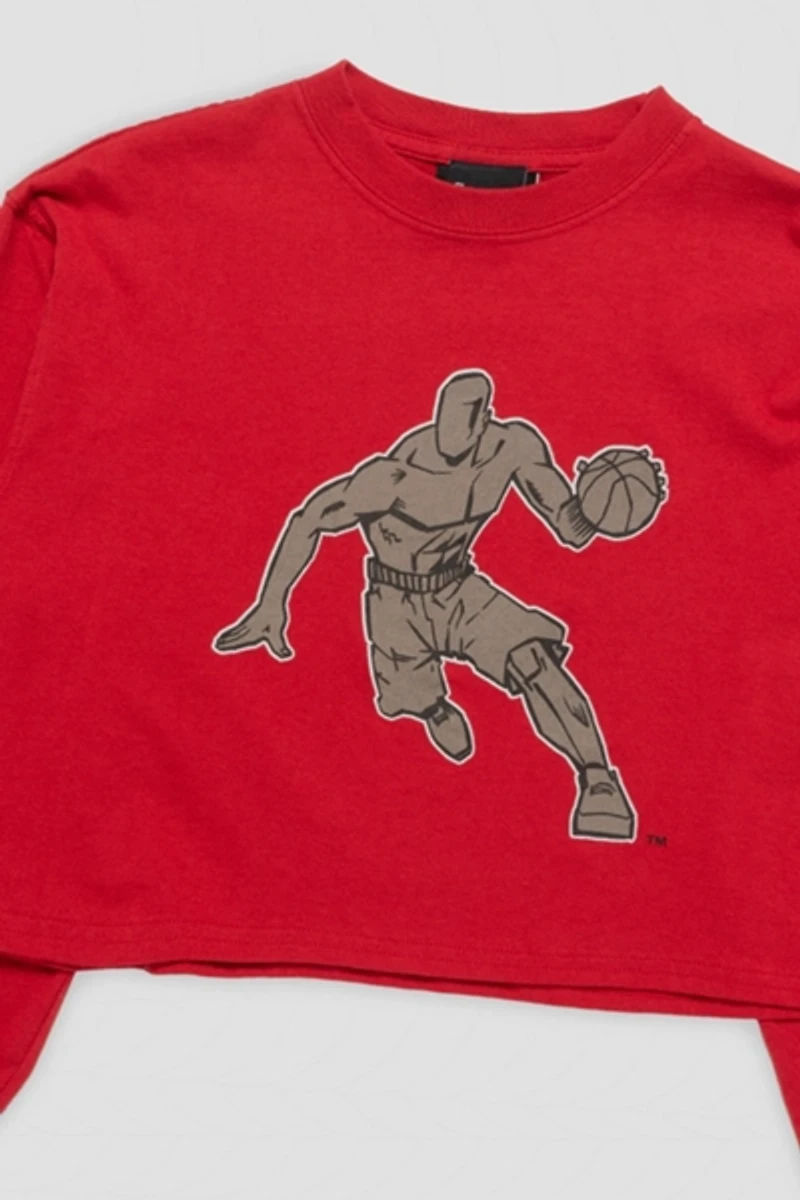 Frankie Collective Rework AND1 Crop Sweatshirt