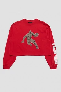 Frankie Collective Rework AND1 Crop Sweatshirt