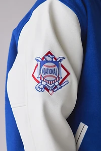 Mitchell & Ness MLB Los Angeles Dodgers Day Off Varsity Jacket