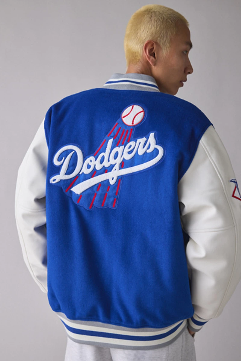 Mitchell & Ness MLB Los Angeles Dodgers Day Off Varsity Jacket