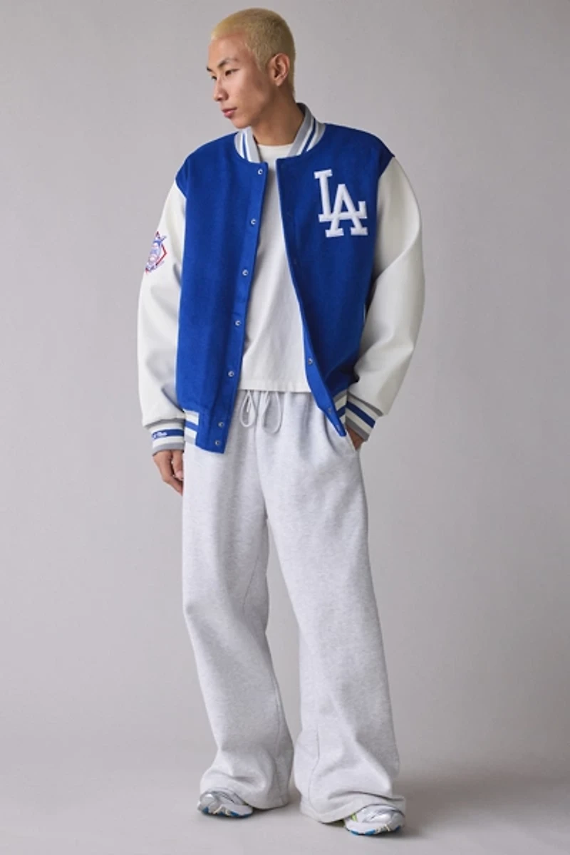 Mitchell & Ness MLB Los Angeles Dodgers Day Off Varsity Jacket