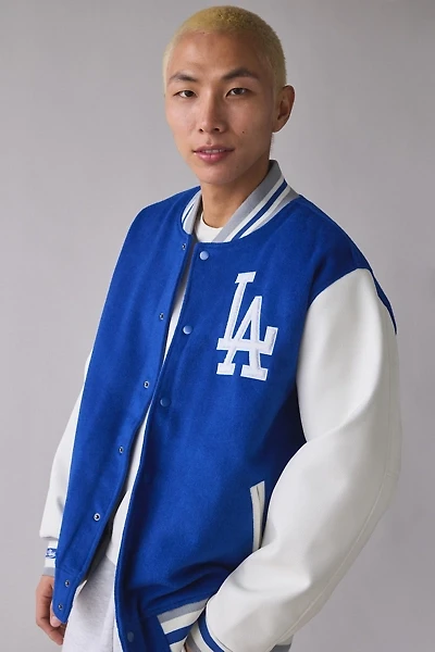 Mitchell & Ness MLB Los Angeles Dodgers Day Off Varsity Jacket