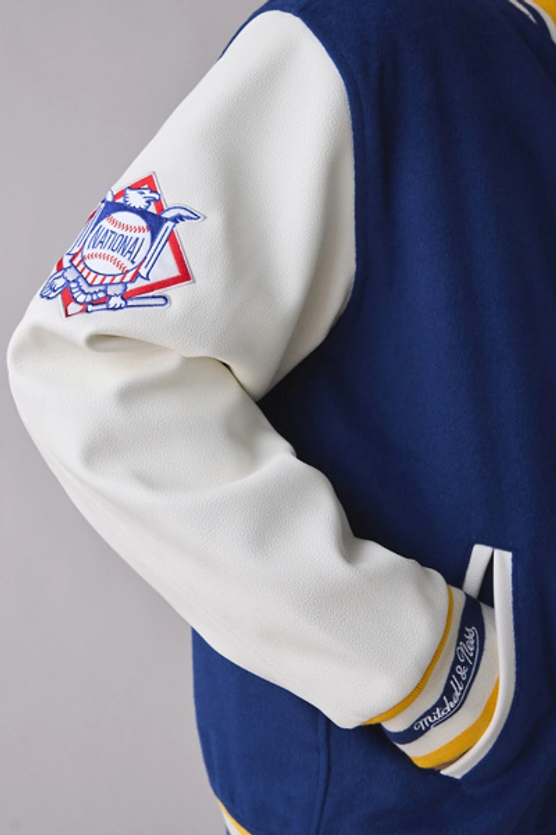 Mitchell & Ness MLB Milwaukee Brewers Day Off Varsity Jacket