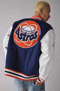 Mitchell & Ness MLB Houston Astros Day Off Varsity Jacket