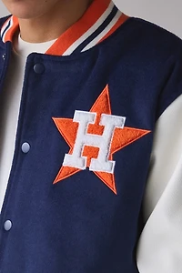 Mitchell & Ness MLB Houston Astros Day Off Varsity Jacket