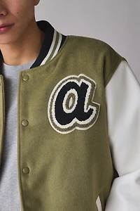Mitchell & Ness MLB Atlanta Braves Day Off Varsity Jacket