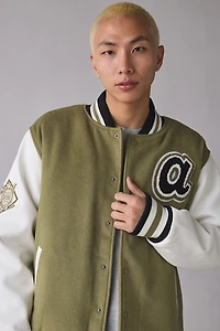 Mitchell & Ness MLB Atlanta Braves Day Off Varsity Jacket