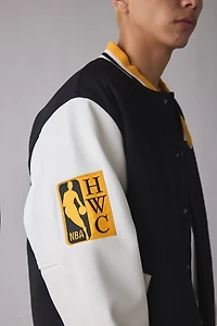 Mitchell & Ness NBA Los Angeles Lakers Day Off Varsity Jacket