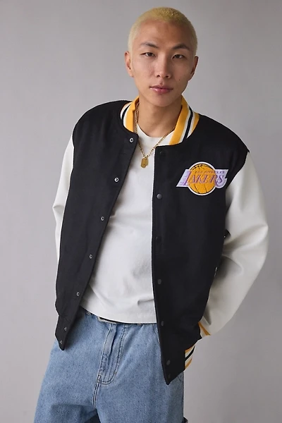 Mitchell & Ness NBA Los Angeles Lakers Day Off Varsity Jacket