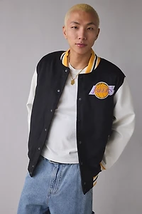 Mitchell & Ness NBA Los Angeles Lakers Day Off Varsity Jacket