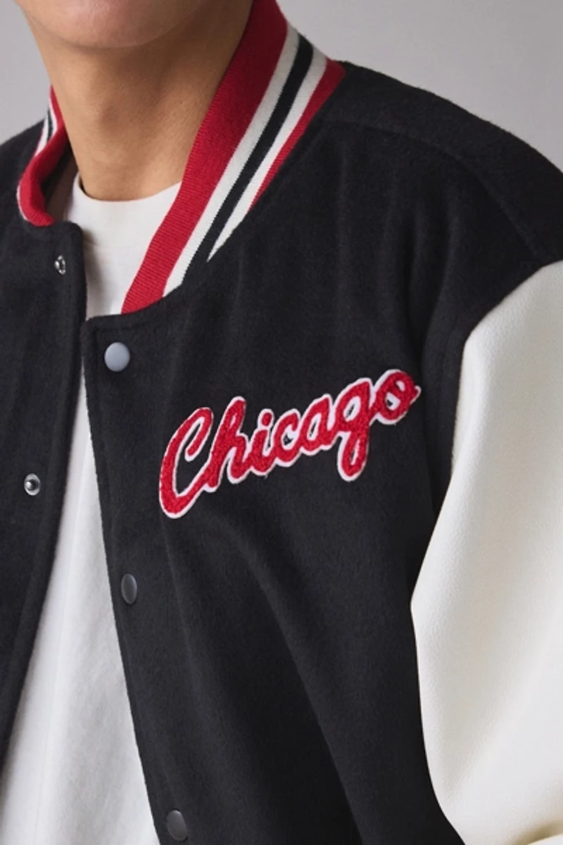 Mitchell & Ness NBA Chicago Bulls Day Off Varsity Jacket
