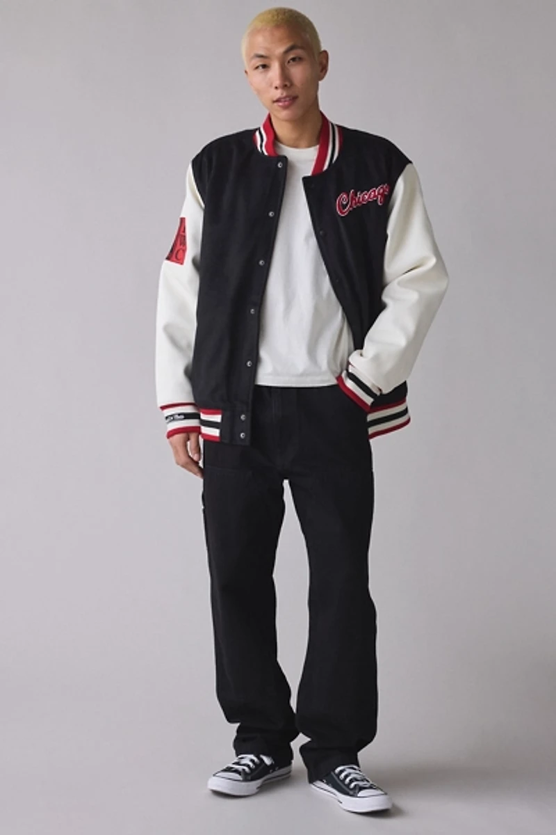 Mitchell & Ness NBA Chicago Bulls Day Off Varsity Jacket