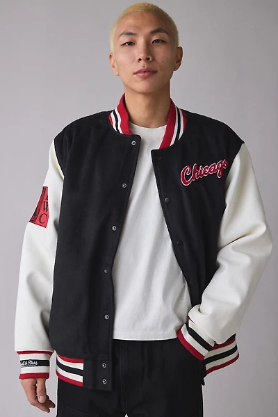 Mitchell & Ness NBA Chicago Bulls Day Off Varsity Jacket