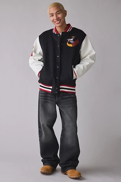 Mitchell & Ness NBA Houston Rockets Day Off Varsity Jacket