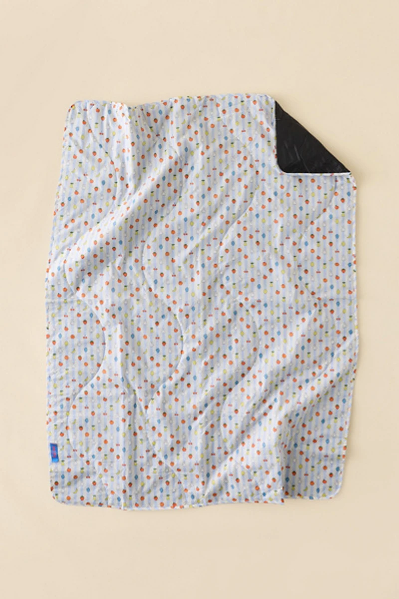 BAGGU & Miffy Puffy Quilted Picnic Blanket