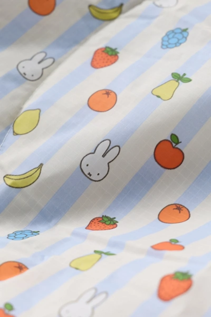 BAGGU & Miffy Puffy Quilted Picnic Blanket