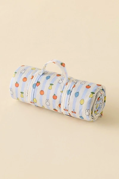 BAGGU & Miffy Puffy Quilted Picnic Blanket