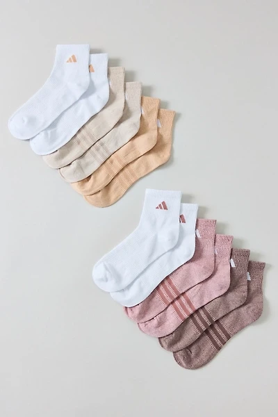 adidas Superlite 3.0 Quarter Crew Socks 6-pack