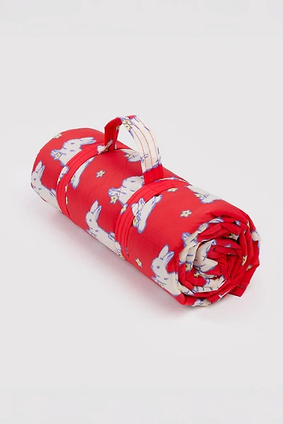 BAGGU Patterned Puffy Picnic Blanket