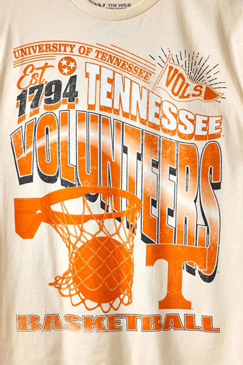NCAA Tennessee Volunteers Basketball Team Graphic Tee