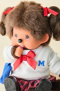 Monchhichi School Girl Costume Plushie
