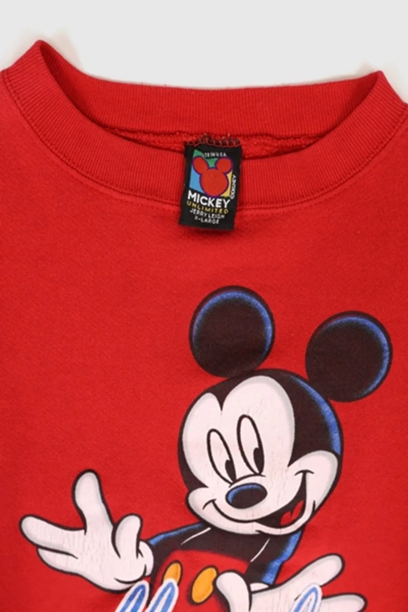Vintage Mickey Mouse Crewneck Sweatshirt