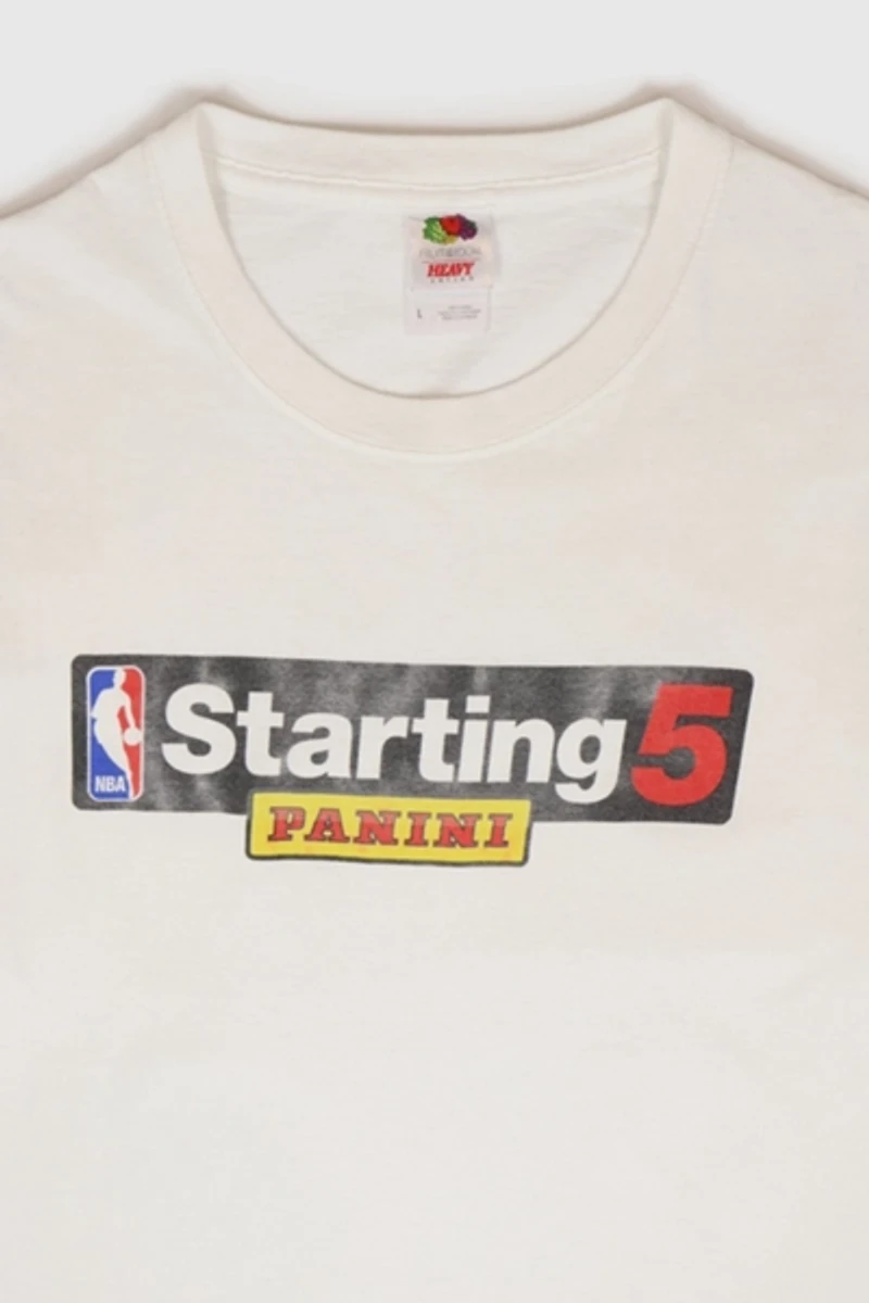 Vintage NBA Starting 5 Panini Tee