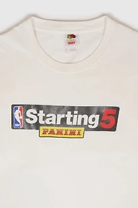 Vintage NBA Starting 5 Panini Tee