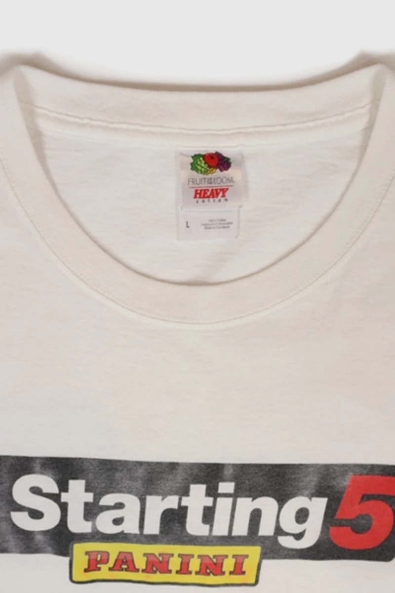 Vintage NBA Starting 5 Panini Tee