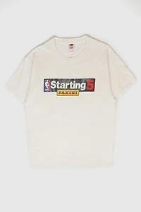 Vintage NBA Starting 5 Panini Tee