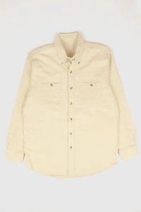 Vintage Flannel Button-Down Shirt