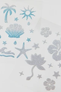 Never Have I Ever Sun Tan Sticker Set