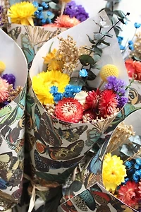 Roxanne’s Dried Flowers Butterfly Blossom Bouquet