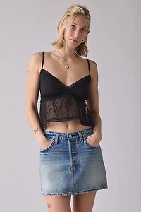 UO Spot On Sheer Mesh Babydoll Cami