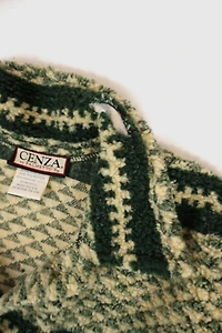 Vintage Long Line Fleece Jacket